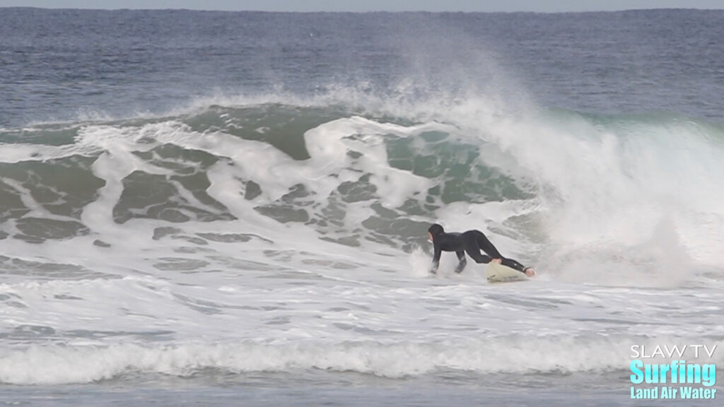 the american sniper hates surfing crowded waves at scripps pier in san diego