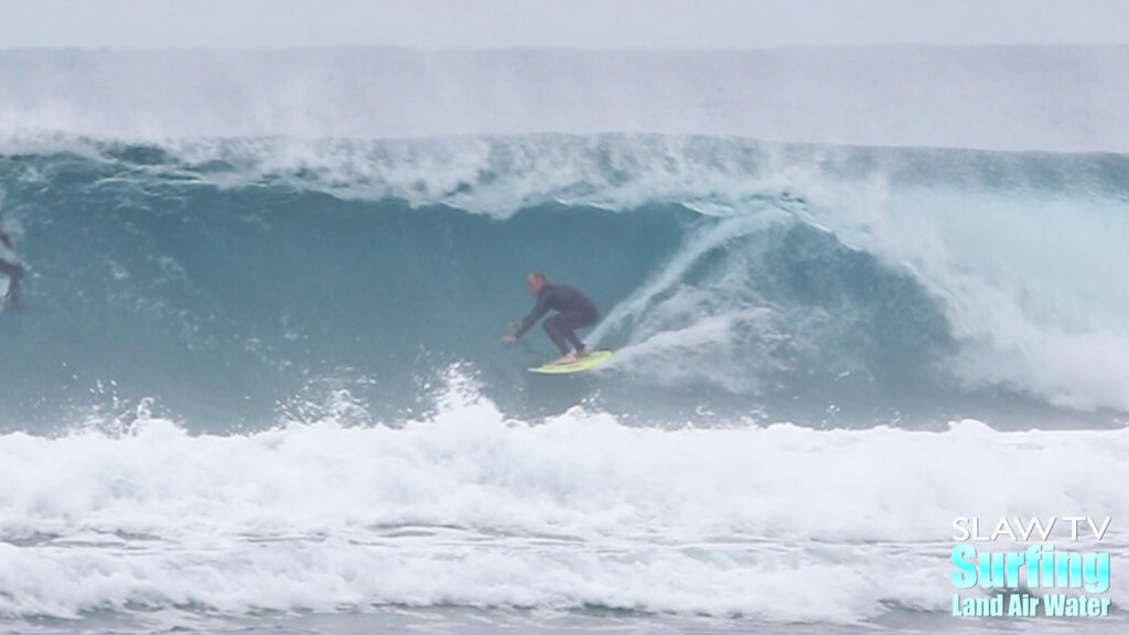 surfing perfect barrels at scripps pier in la jolla san diego