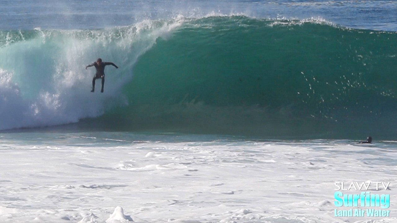 best wipeouts while surfing barreling waves in la jolla san diego