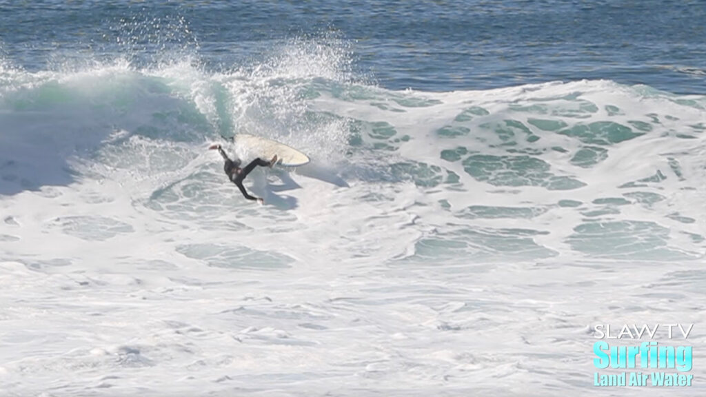 best wipeouts while surfing barreling waves in la jolla san diego