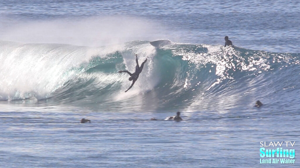 best wipeouts while surfing barreling waves in la jolla san diego