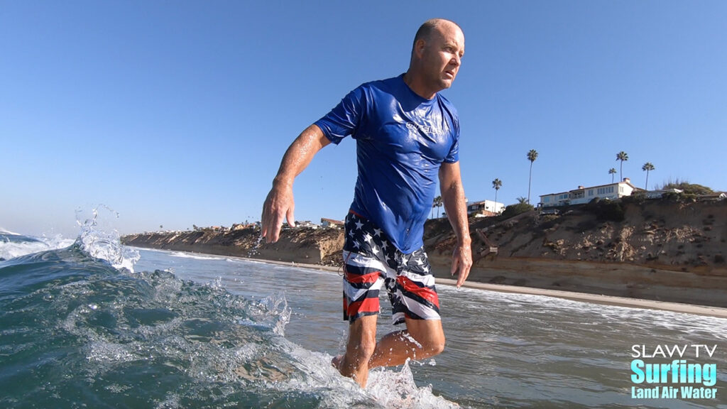 chris blabac longboarding waves in encinitas san diego county