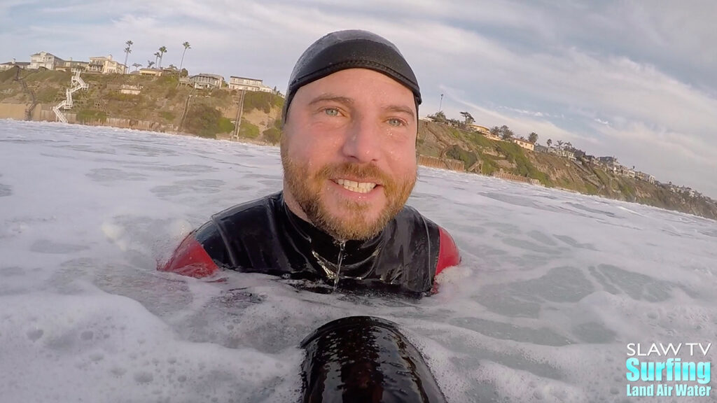 john cocozza surfing water photographer at grandview beach in leucadia san diego