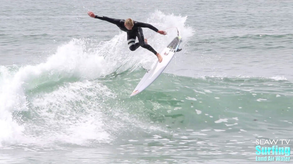 kolohe andino surfing best waves at lowers trestles