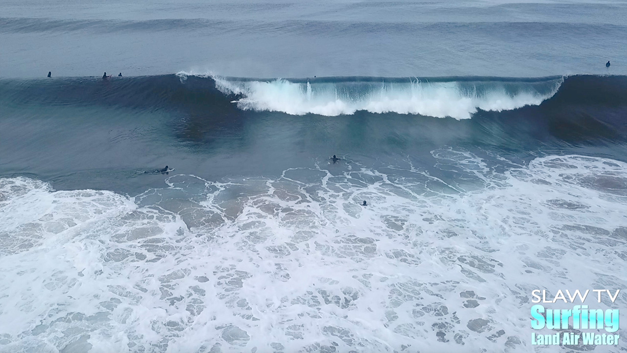 surfing great waves at scripps pier in la jolla san diego