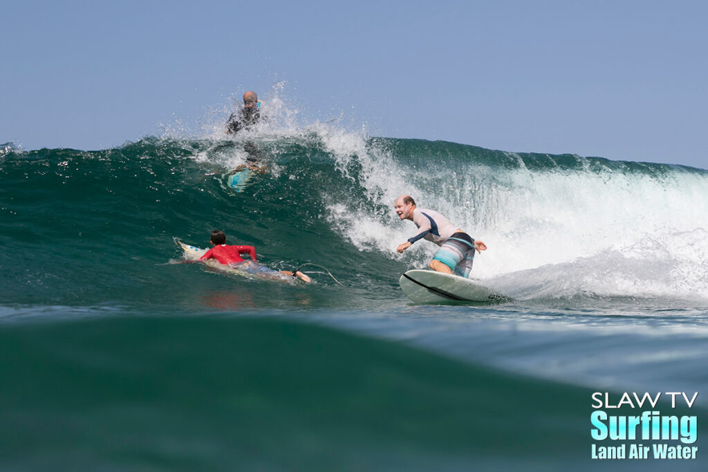 steve antti surfing sand bar waves in san diego