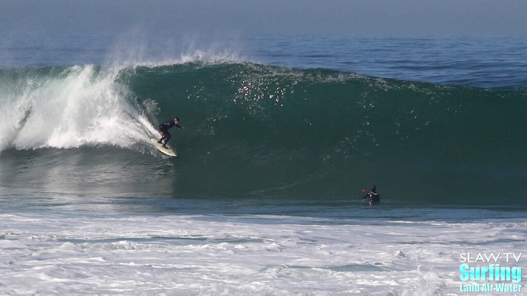 surfing big el nino waves in san diego