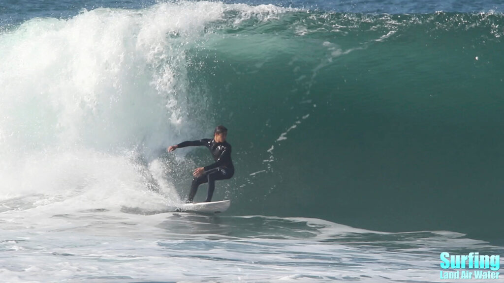 surfing videos of barreling waves in la jolla san diego