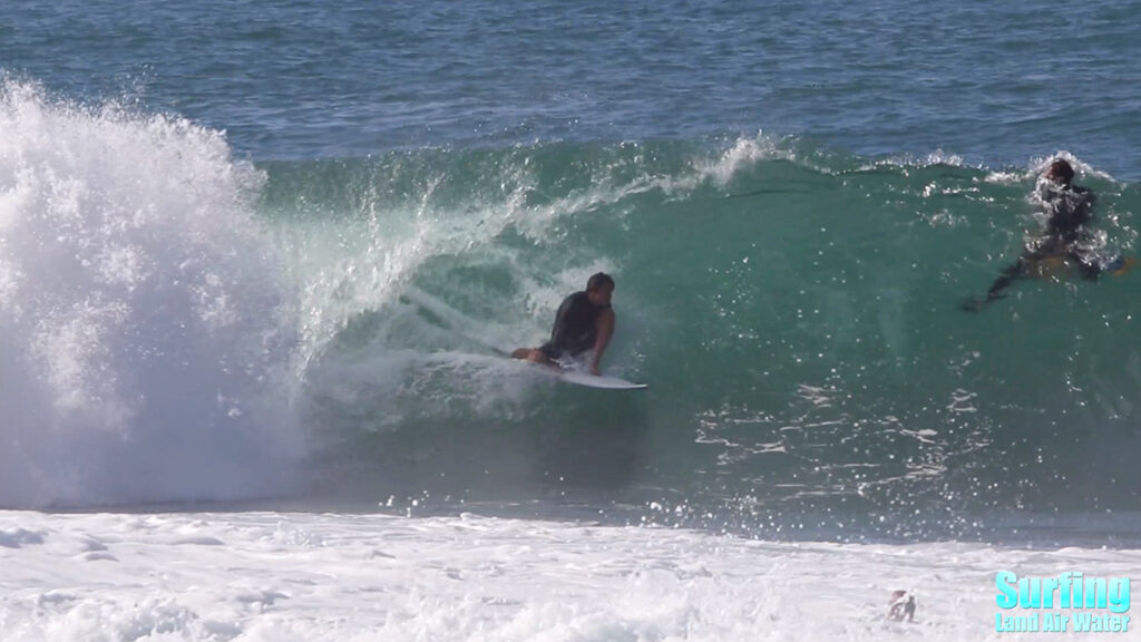 surfing videos of barreling waves in la jolla san diego