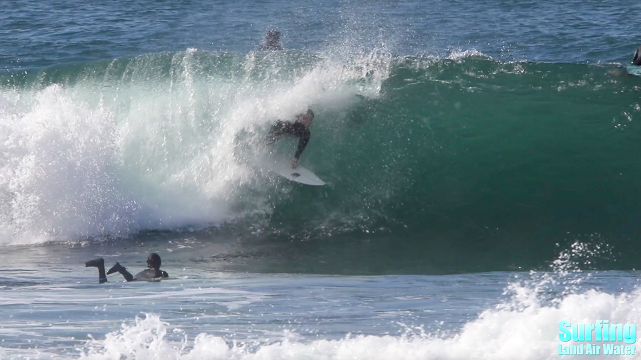 surfing videos of barreling waves in la jolla san diego