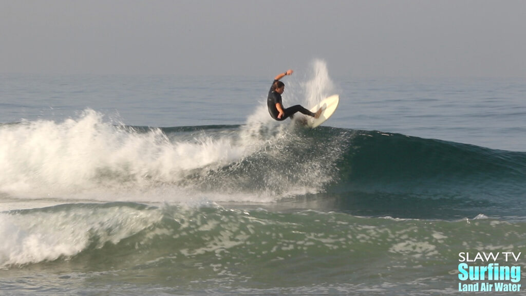 surfing moonlight and d street beaches in encinitas san diego