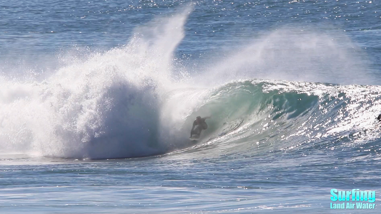 the best barreling waves at la jolla reefs in san diego