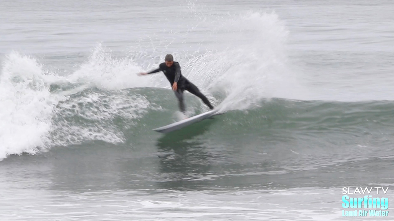 surfing amazing waves at lowers trestles on 06-23-2020