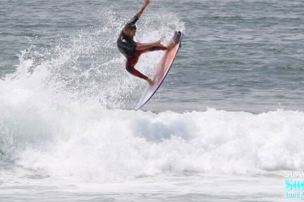 surfing amazing waves at lowers trestles on 06-23-2020