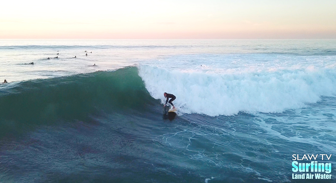 john haffey surfing photos and videos at reef break waves in san diego