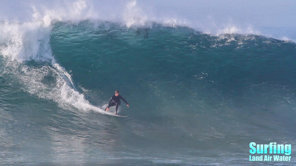 surfing massive wedge newport beach during hurricane marie biggest swell ever