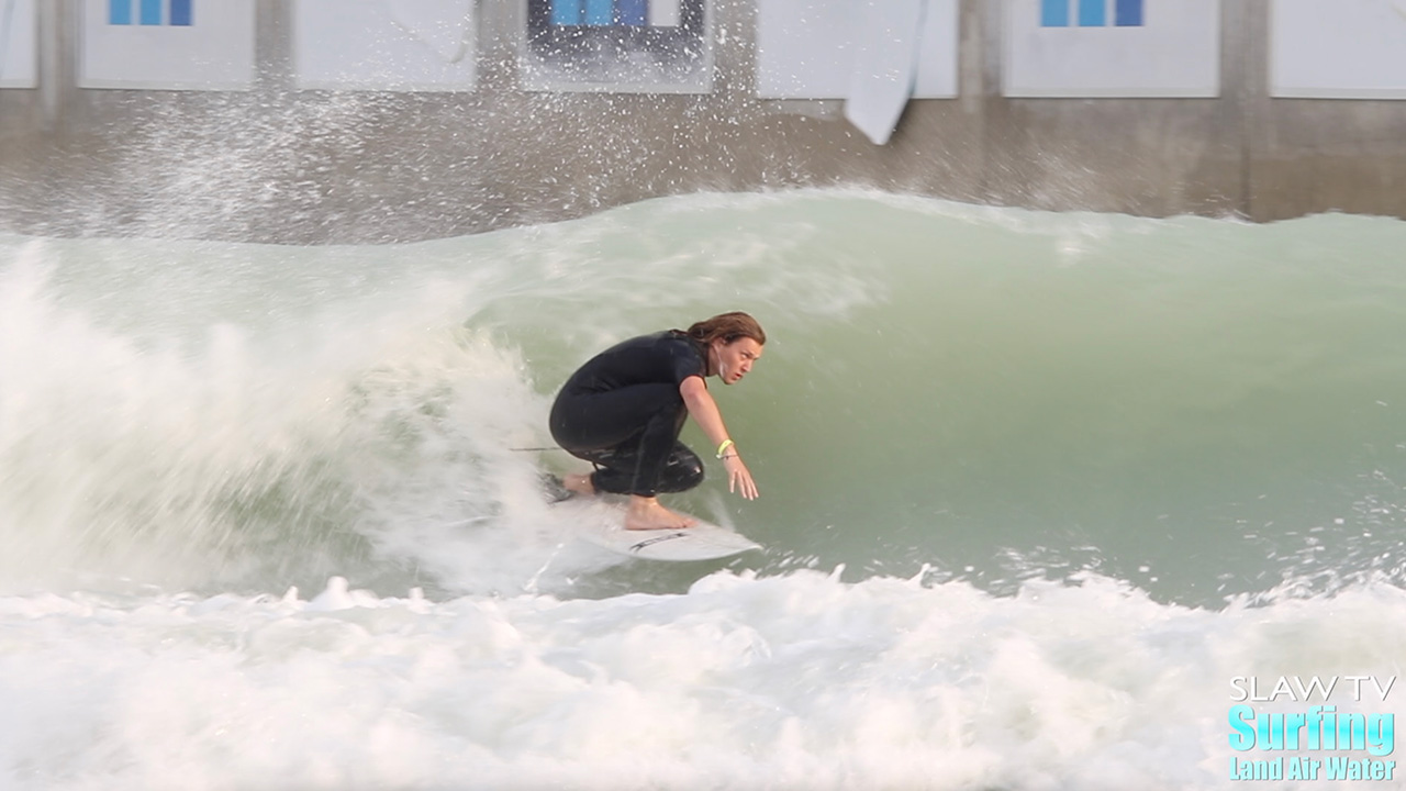 surfing at waco surf wave pool in texas