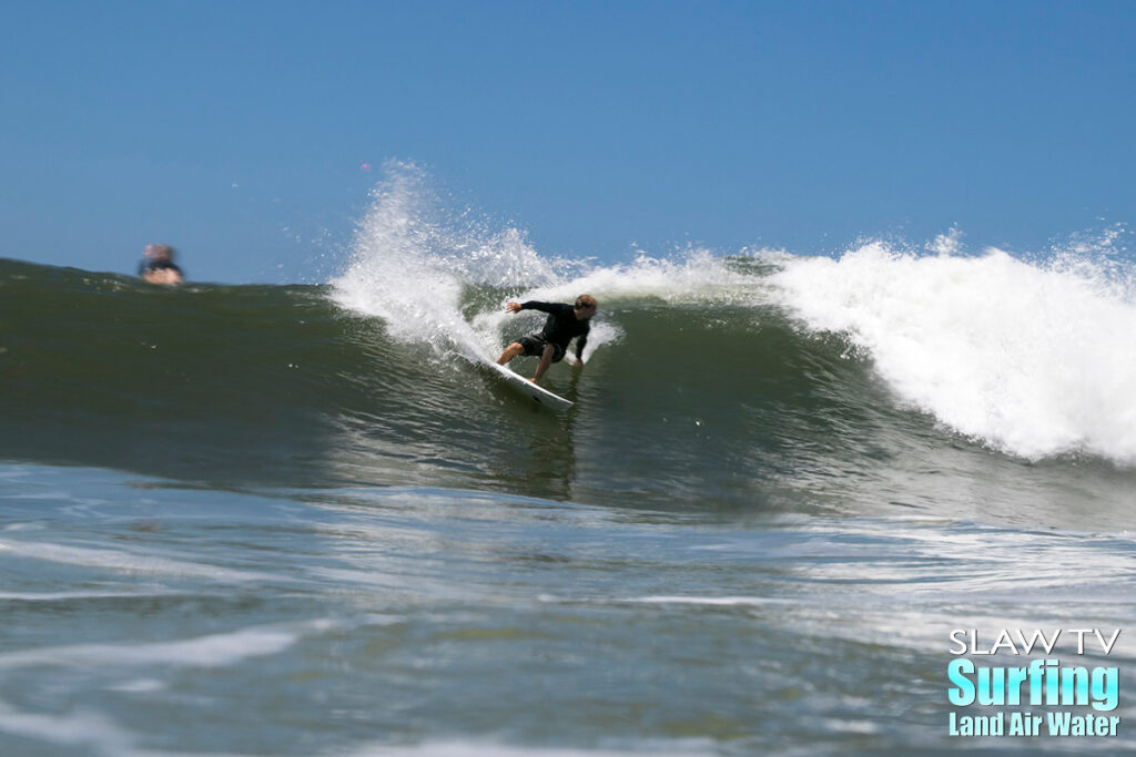 trevor pike surfing a san diego reef break on 07-24-2018