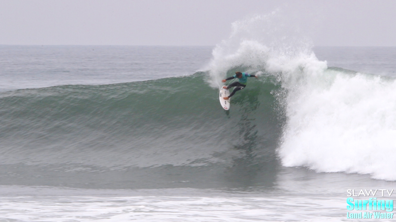 connor coffin surfing highlights from 2021 wsl rip curl finals at lowers trestles