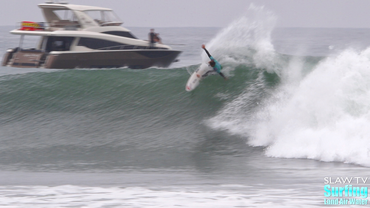 connor coffin surfing highlights from 2021 wsl rip curl finals at lowers trestles