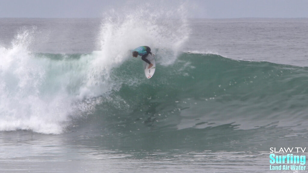 connor coffin surfing highlights from 2021 wsl rip curl finals at lowers trestles