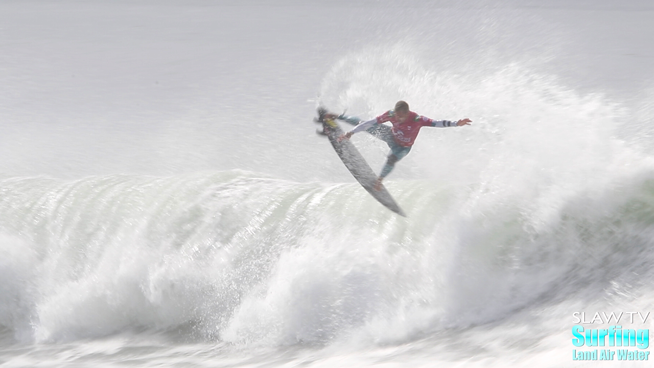 filipe toledo surfing highlights from 2021 wsl rip curl finals at lowers trestles