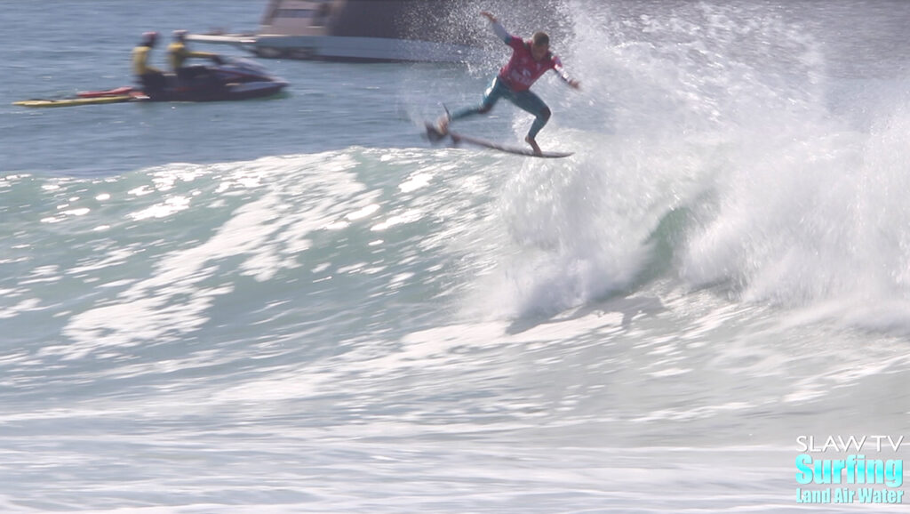 filipe toledo surfing highlights from 2021 wsl rip curl finals at lowers trestles