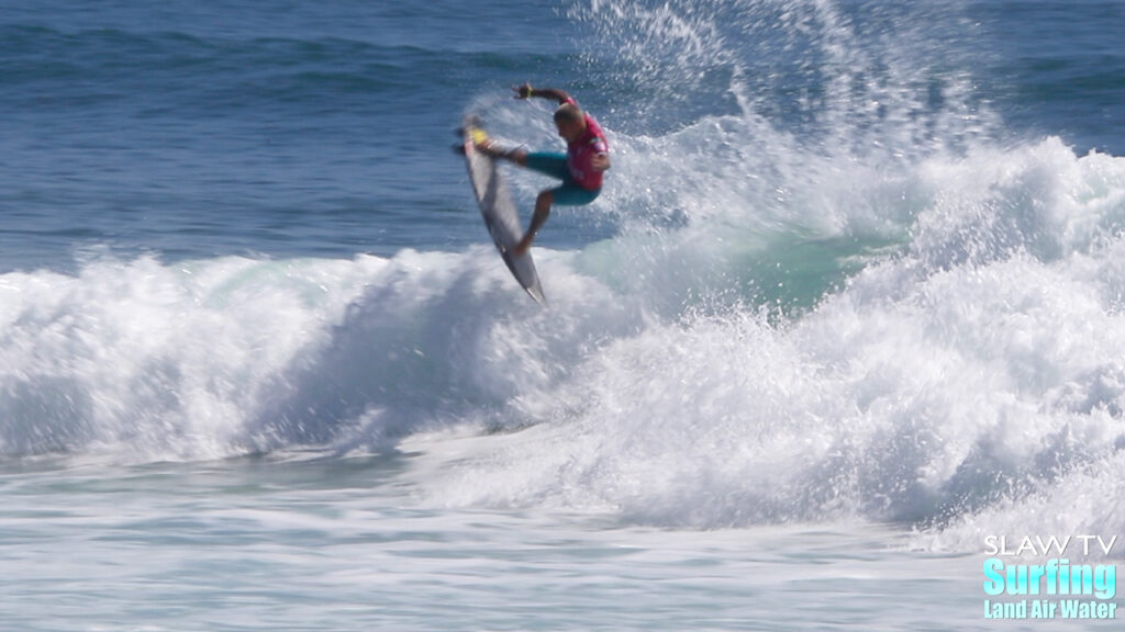 filipe toledo surfing highlights from 2021 wsl rip curl finals at lowers trestles