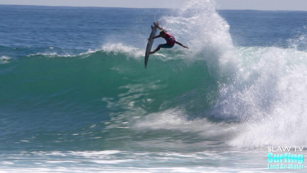 filipe toledo surfing highlights from 2021 wsl rip curl finals at lowers trestles