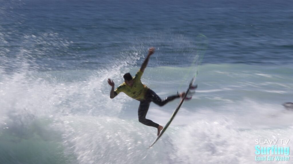 gabriel medina surfing highlights at 2021 wsl rip curl finals at lowers trestles