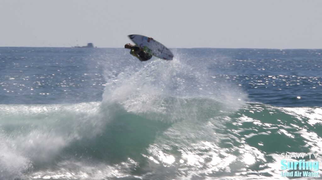 gabriel medina surfing highlights at 2021 wsl rip curl finals at lowers trestles