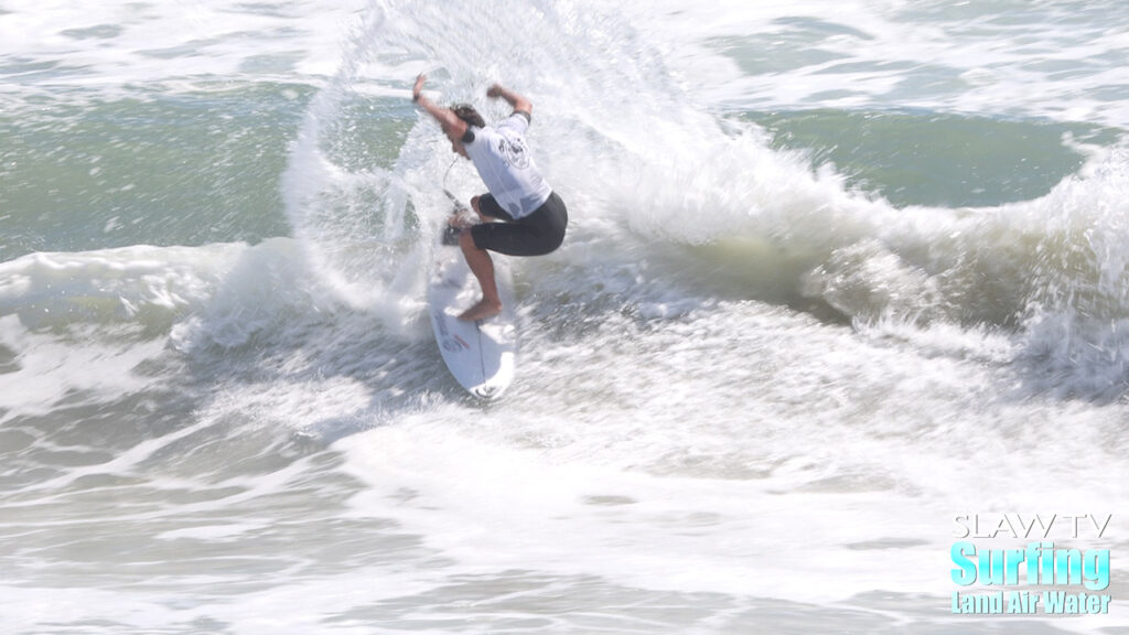 lucca messinas surfing photos and videos from vans 2022 us open in huntington beach