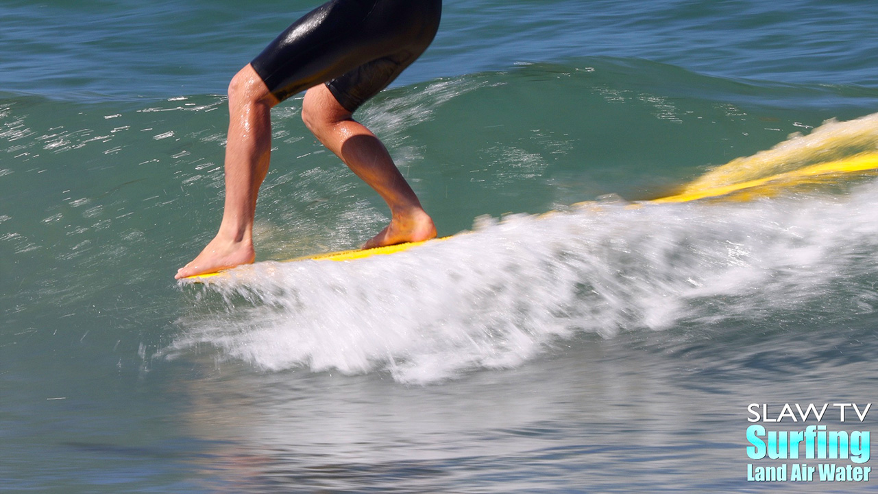 dane perlee surfing at the jen smith aloha longboarding contest at tourmaline beach