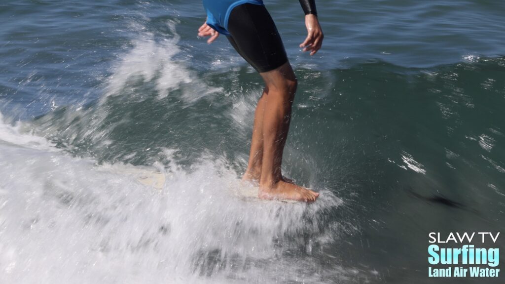 richie cravey surfing in jen smith aloha longboarding contest at tourmaline in pacific beach