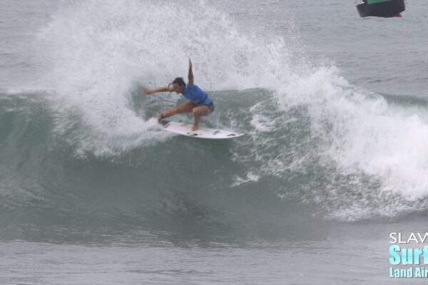 johanne defay surfing highlights from 2022 wsl rip curl pro finals at lowers trestles