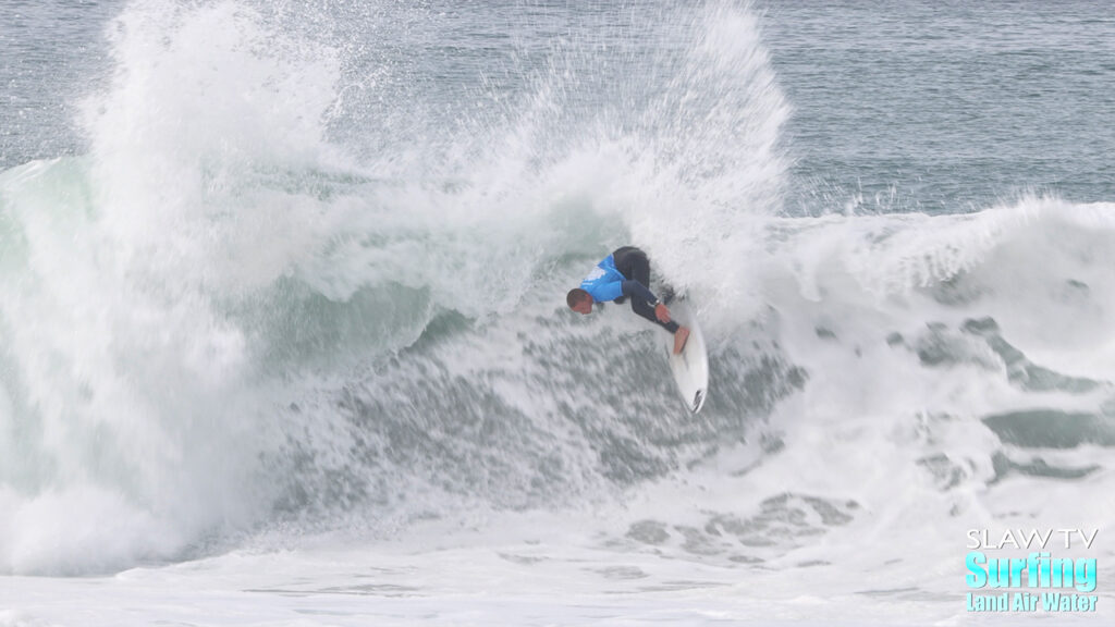 alan cleland surfing photos and video highlights at 2022 world juniors championship at seaside reef