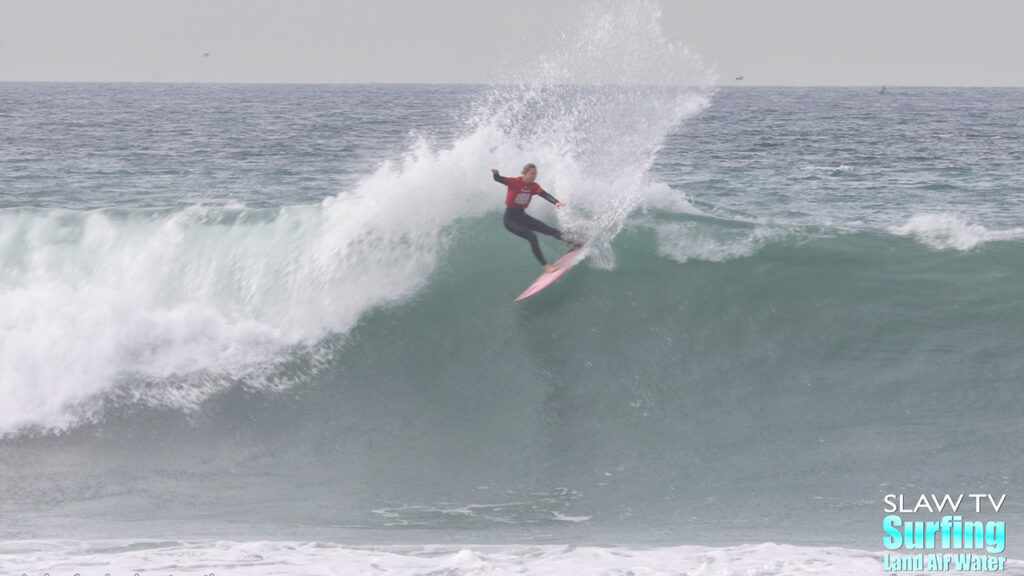 alyssa spencer surfing photos and videos from 2022 world juniors championships at seaside reef in san diego