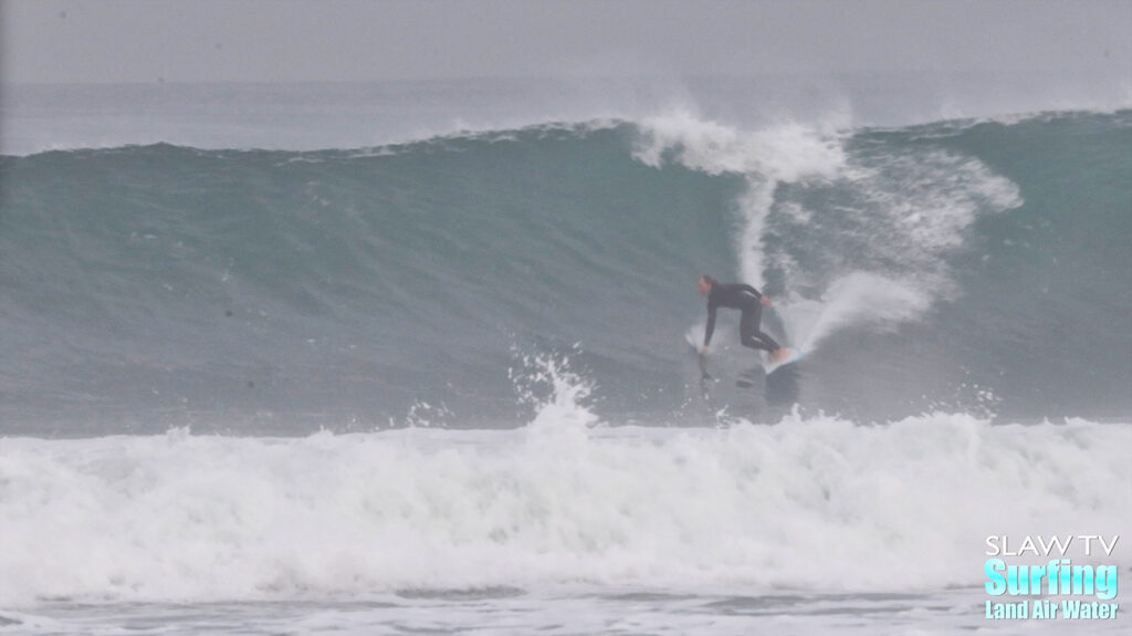 la jolla shores surfing photos and videos during winter swell 01-14-2023