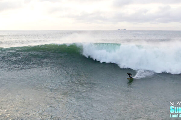 surfing photos and videos of big waves in San Diego 01-13-2023