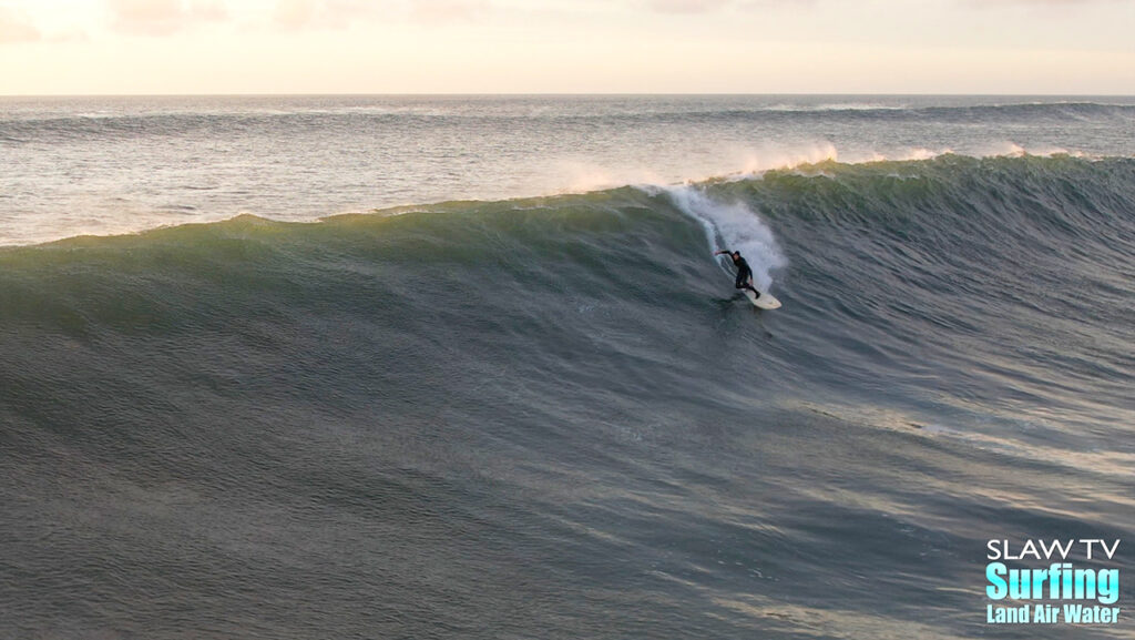 surfing photos and videos of big waves in San Diego 01-13-2023