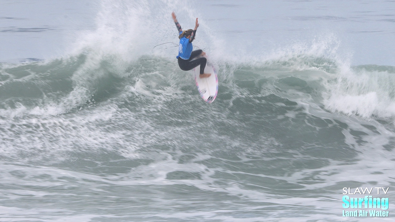 janire gonzalez etxabarri surfing photos and videos from world junior championships at seaside reef in san diego