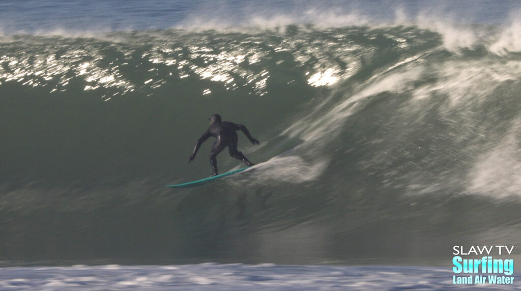 baja mexico surfing photos and video in barreling waves with jet ski step offs