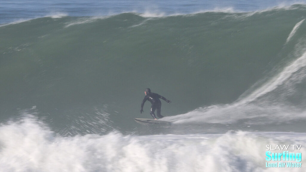 baja mexico surfing photos and video in barreling waves with jet ski step offs