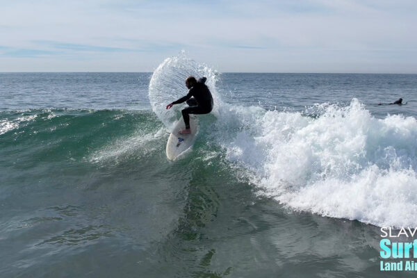 daniel lecuna surfing photos and videos in san diego at local beach break