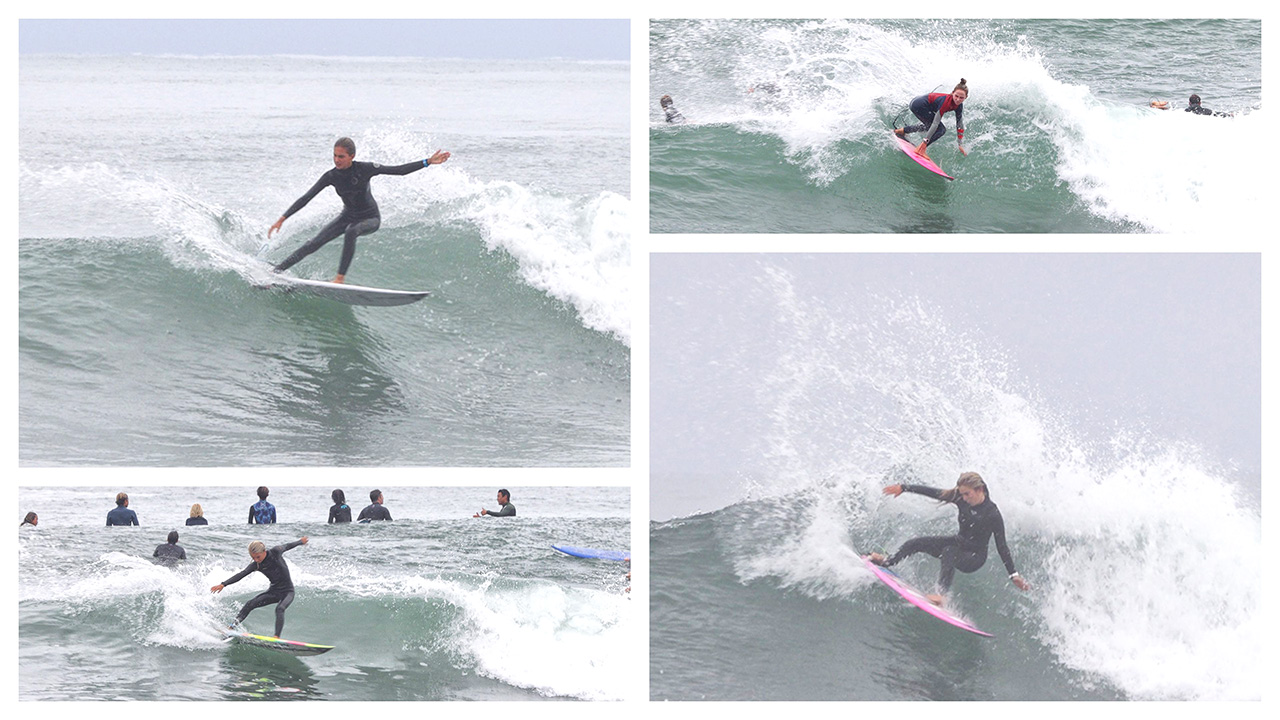 next generation girl groms surfing photos and videos at lowers trestles