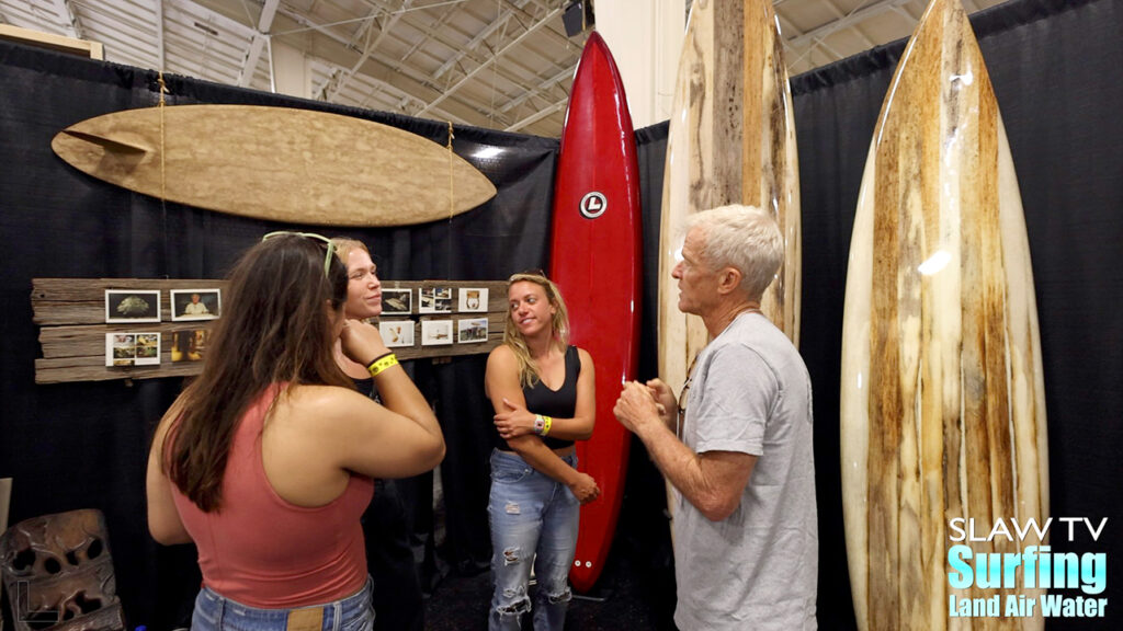 gary linden photos at the boardroom show surfboard expo