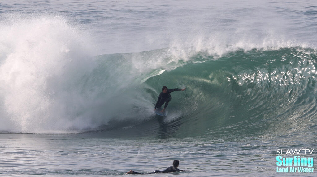 crusoe frapwell surfing at la jolla reefs with video and photos