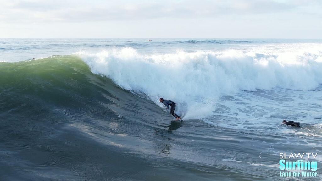 daniel anthony surfing videos and photos at a San Diego reef break