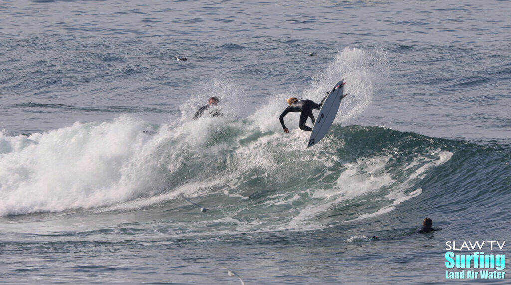 hagan johnson surfing at la jolla reefs with video and photos