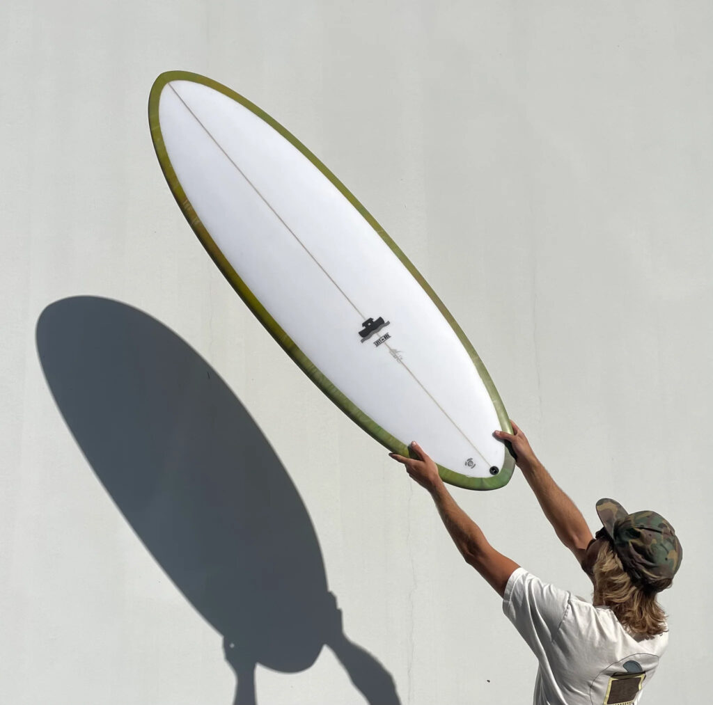 lost ark surfboards privateer model by shaper noah thornton